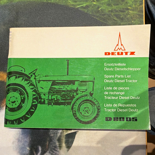 Deutz traktor 8005 - traktor,
