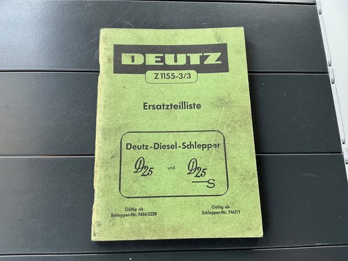 Ersatzteilliste deutz - ersatzteilliste,,