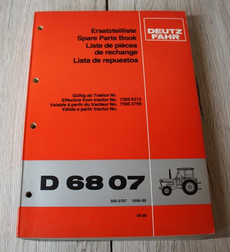 Original deutz ersatzteilliste - original,