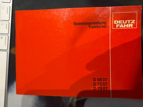 Deutz fahr 6807 d - fahr, 7207