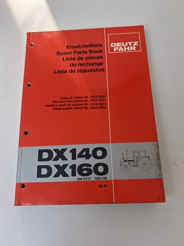 Original ersatzteilliste deutz - original,
