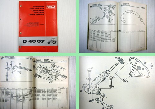 Original deutz 4007 traktor - d,