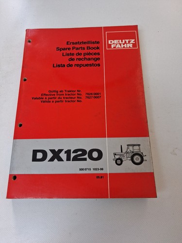 Original ersatzteilliste deutz - original,