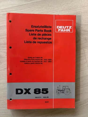 Original deutz ersatzteilliste - original,