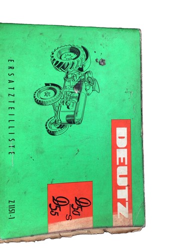 Ersatzteilliste deutz s - deutz,