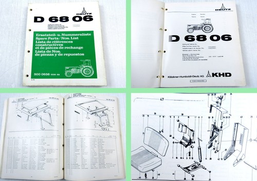 Original deutz 6806 traktor - original, d