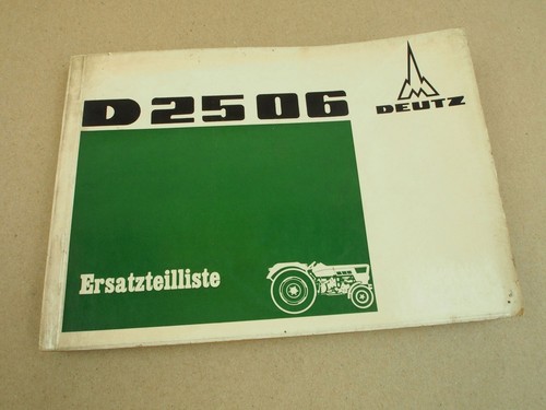 Deutz d2506 dieselschlepper - deutz,