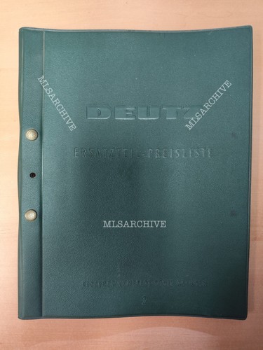 Deutz ersatzteil preisliste - deutz, ersatzteil-preisliste