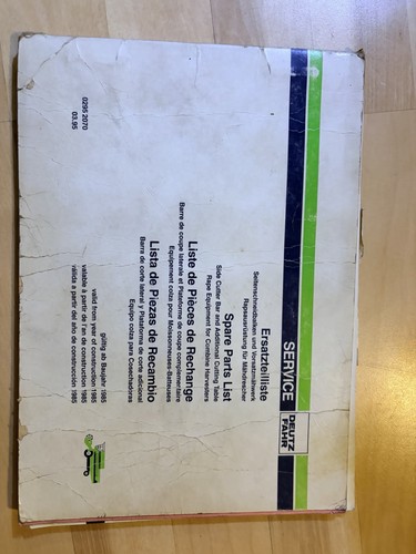 Hmw 1124 deutz - hmw-1124, ersatzteilliste
