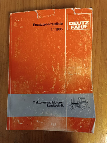 Deutz fahr ersatzteil - ,