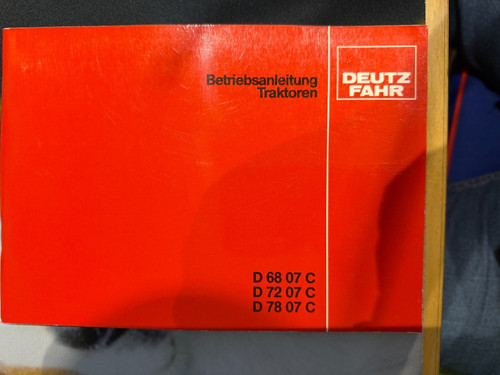 Deutz fahr 6807 - c, d