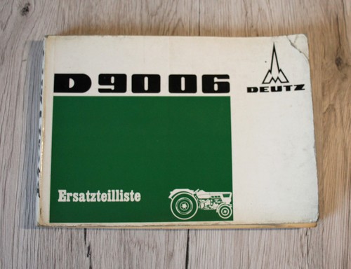 Original deutz ersatzteilliste - original,