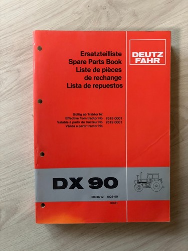 Original deutz ersatzteilliste - original,