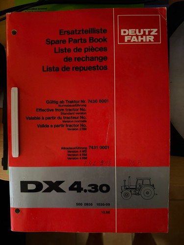 Deutz fahr traktor schlepper - fahr,